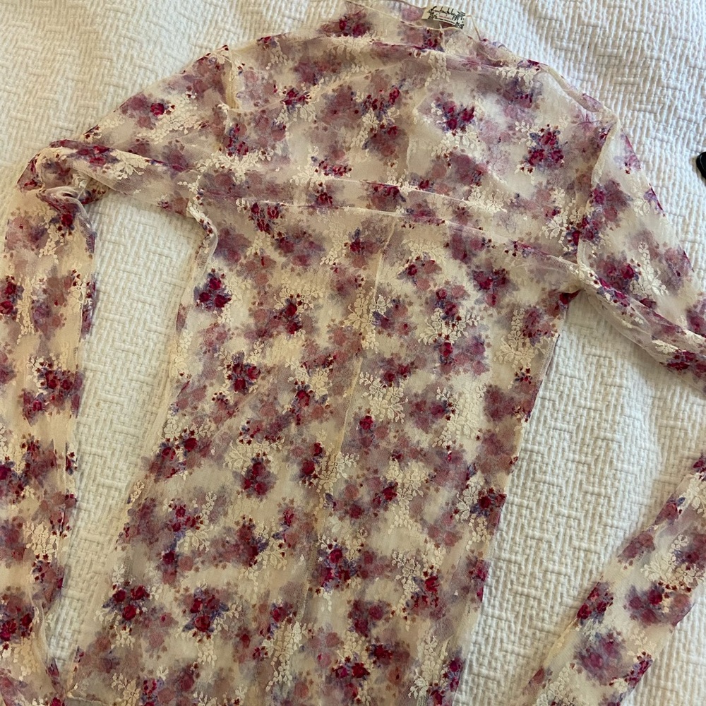 Free People Mesh Top - M